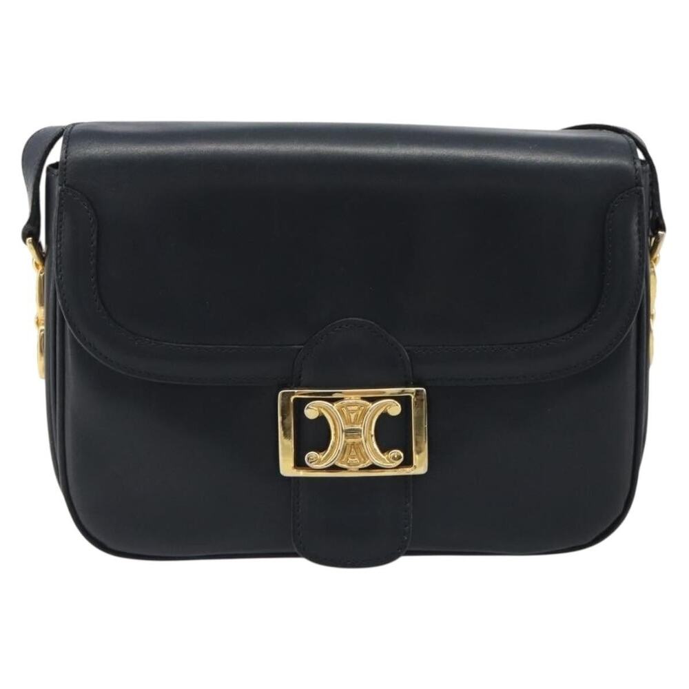 Celine Triomphe Shoulder Bag Blue